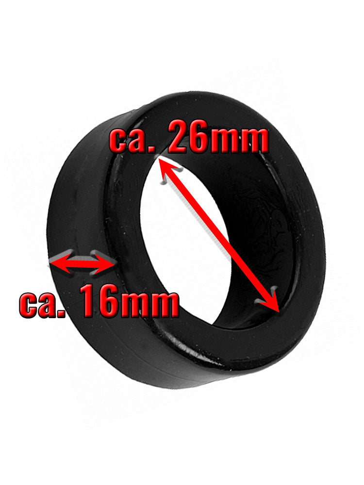 TITANMEN Cockring Stretch-To-Fit SCHWARZ