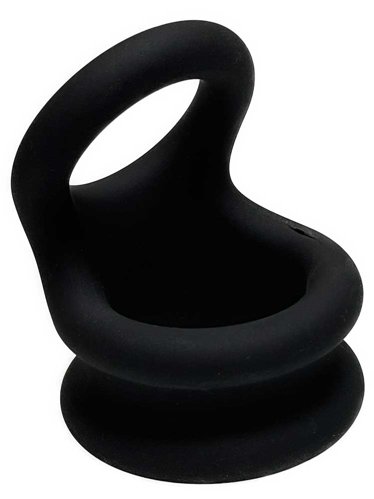 Titus Silikon INFINITY EXTREME Cock & Ball Ring schwarz