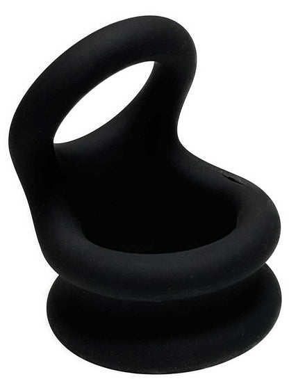 Titus Silikon INFINITY EXTREME Cock & Ball Ring schwarz