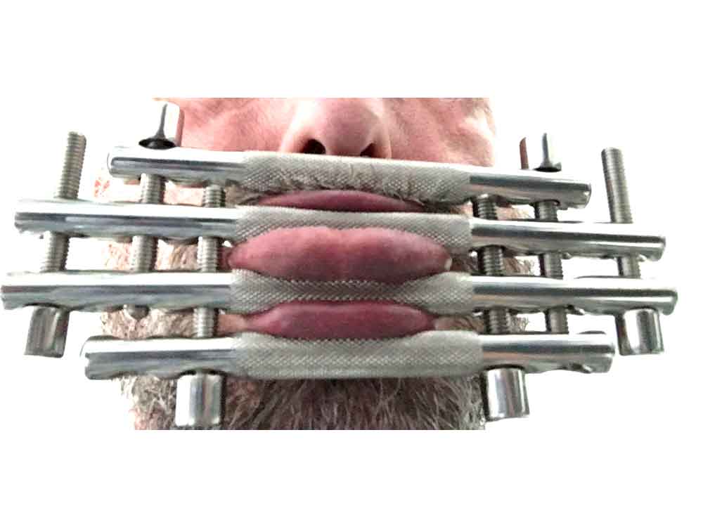 Total Silence Stainless Steel Mouth Gag