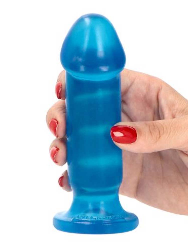 TOYZ4 LOVERS Dildo Transparent blau 13cm