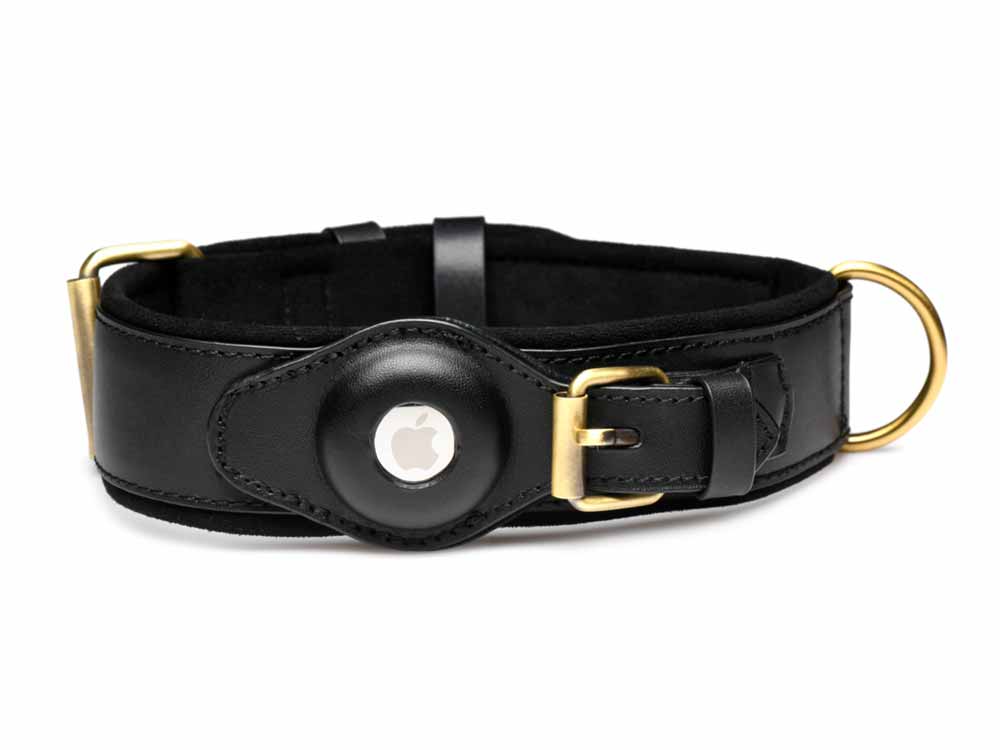 Tracking Halsband abschließbar schwarz