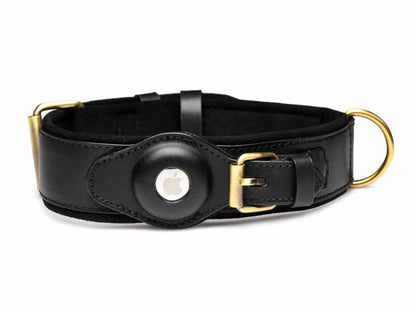 Tracking Halsband abschließbar schwarz