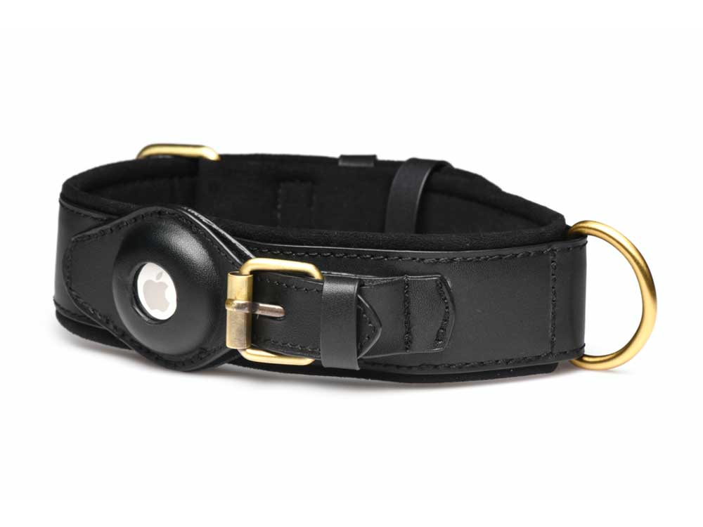 Tracking Halsband abschließbar schwarz