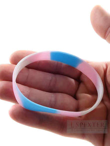 Transgender Armband aus Silikon