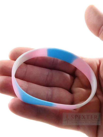 Transgender Armband aus Silikon