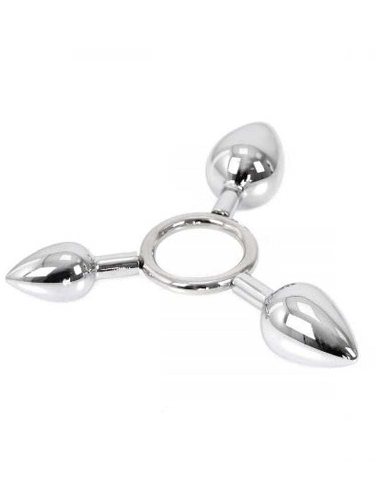 Triple-O-Anal-Plugs Ring