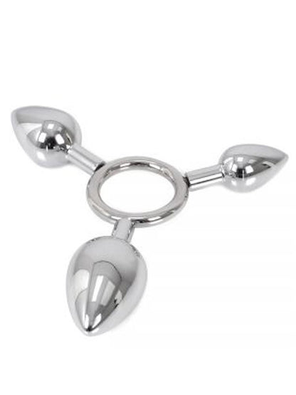 Triple-O-Anal-Plugs Ring