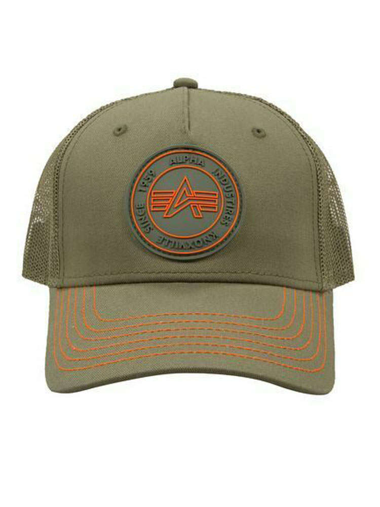 Alpha Industries Trucker Patch Cap - dark green