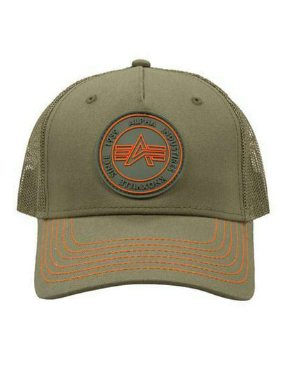 Alpha Industries Trucker Patch Cap - dark green