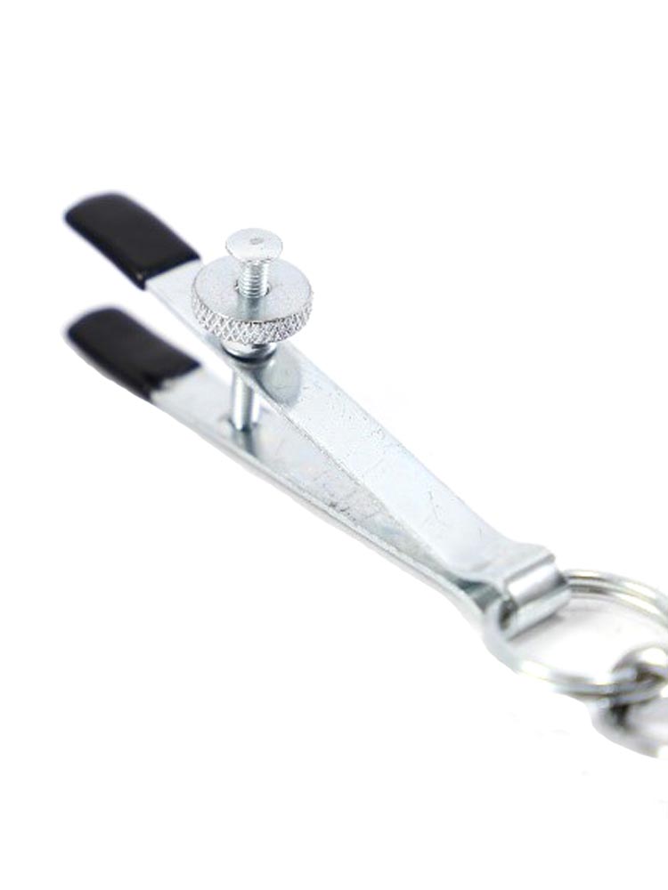 Tweezer Brustwarzenklemmen mit Kette