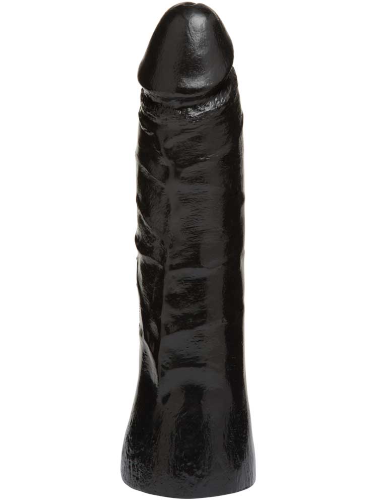 VAC-U-LOCK 7 inch THIN Dildo - schwarz