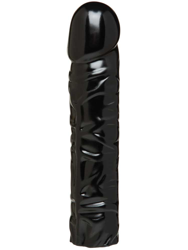 VAC-U-LOCK 8 inch Classic Dildo - schwarz