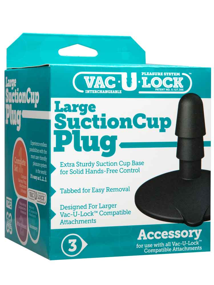 VAC-U-LOCK Suction Cup Plug Large