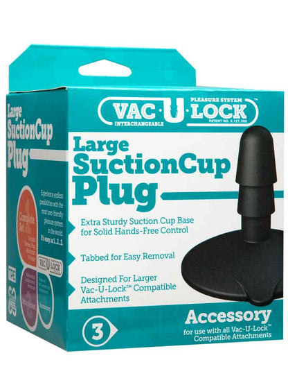 VAC-U-LOCK Suction Cup Plug Large