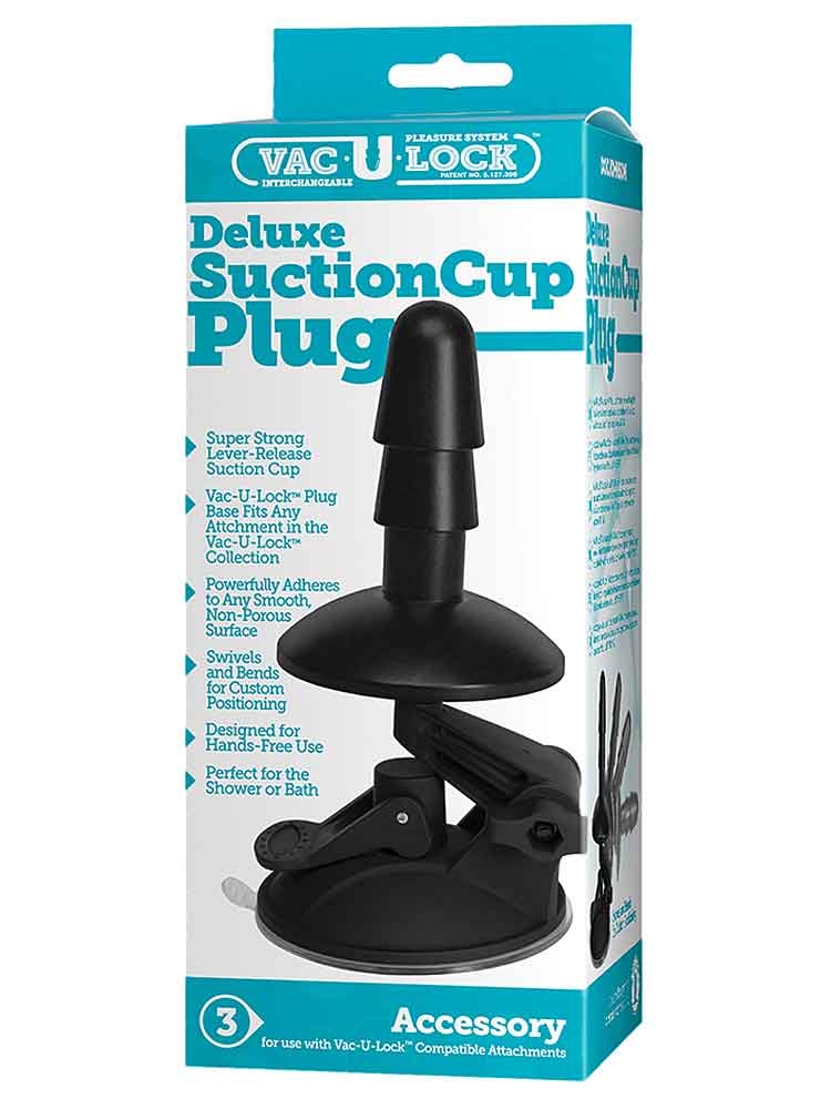 VAC-U-LOCK Suction Cup Plug DELUXE