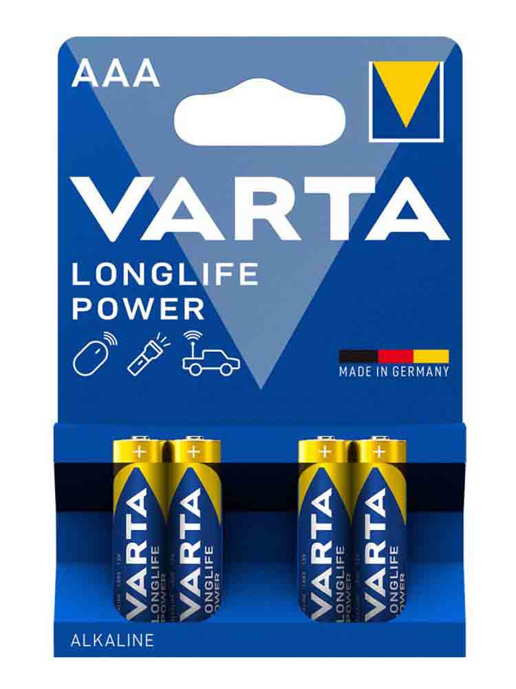 Varta Batterie AAA 1,5V 4er Packung