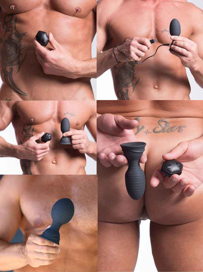 VIP Vibrating Inflatable Plug