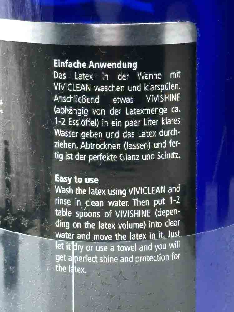 VIVISHINE Perfect Latex SHINE Politur 500+150ml