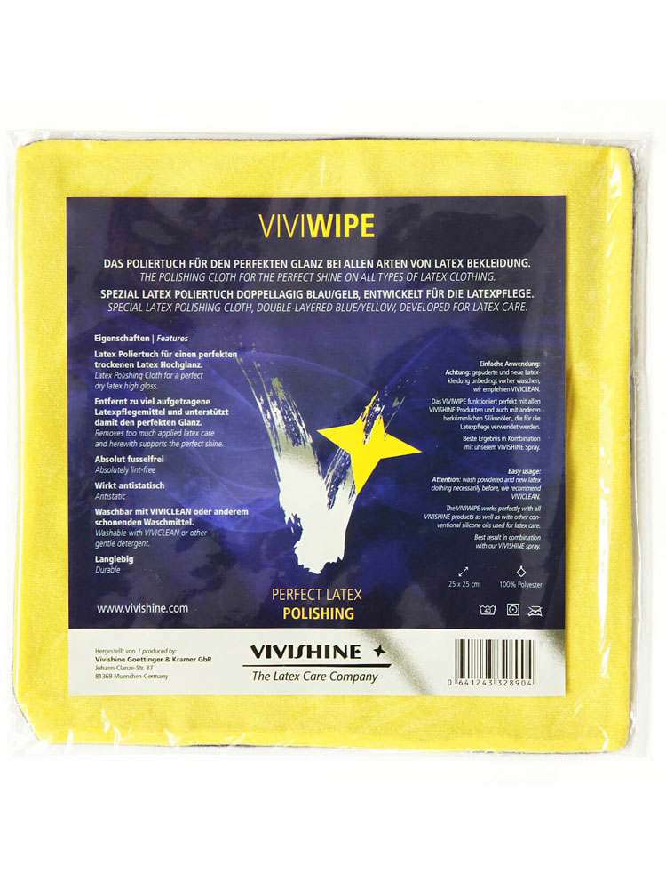 VIVISHINE Poliertuch VIVIWIPE 25x25cm