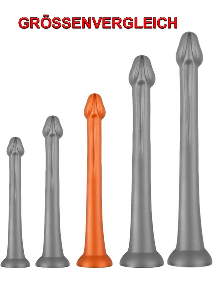 Whale Penis Soft Anal Dildo 45cm - Large kupfer