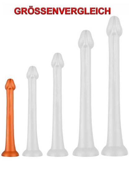 Whale Penis Soft Anal Dildo 40cm - Small kupfer
