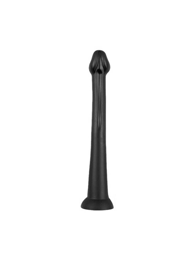 Whale Penis Soft Anal Dildo 40cm - Small schwarz
