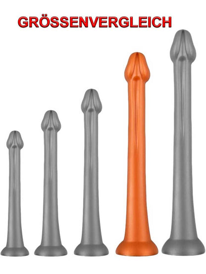 Whale Penis Soft Anal Dildo 50cm - XLarge kupfer