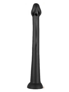 Whale Penis Soft Anal Dildo 50cm - XLarge schwarz