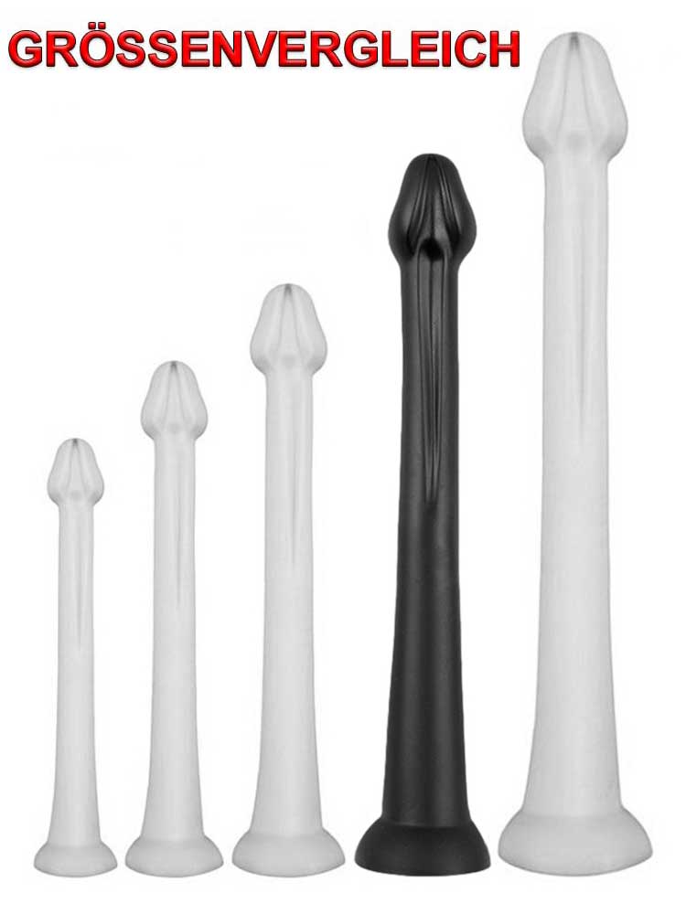 Whale Penis Soft Anal Dildo 50cm - XLarge schwarz