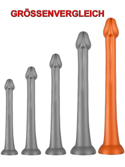 Whale Penis Soft Anal Dildo 55cm - XXLarge kupfer
