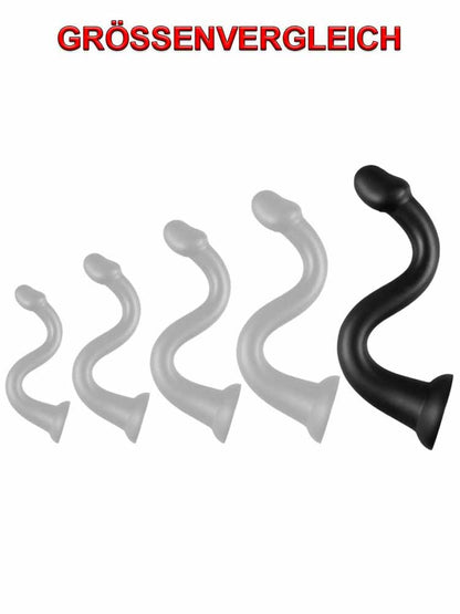 Whale Penis Soft Anal Dildo 55cm - XXLarge schwarz