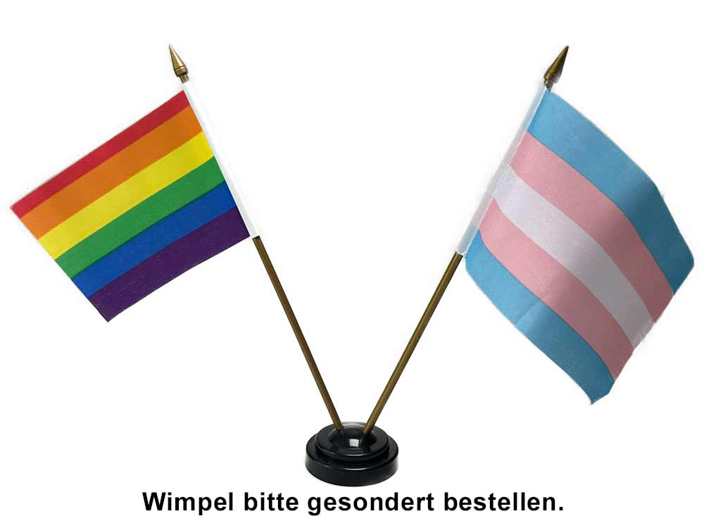 Tischständer für Wimpel - DUO