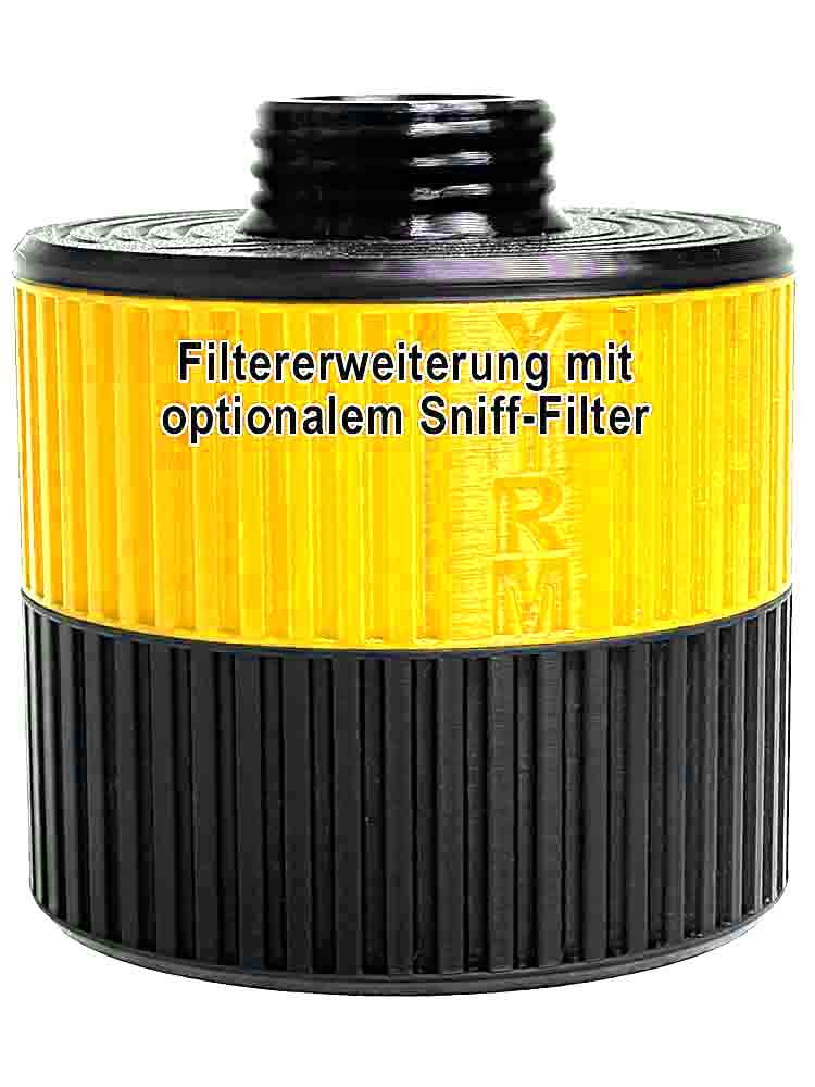 XTRM MAXXX Adapter-Filter gelb