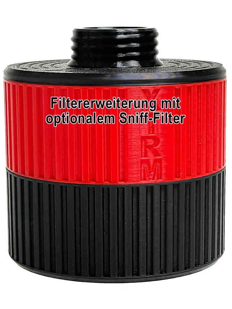 XTRM MAXXX Adapter-Filter rot