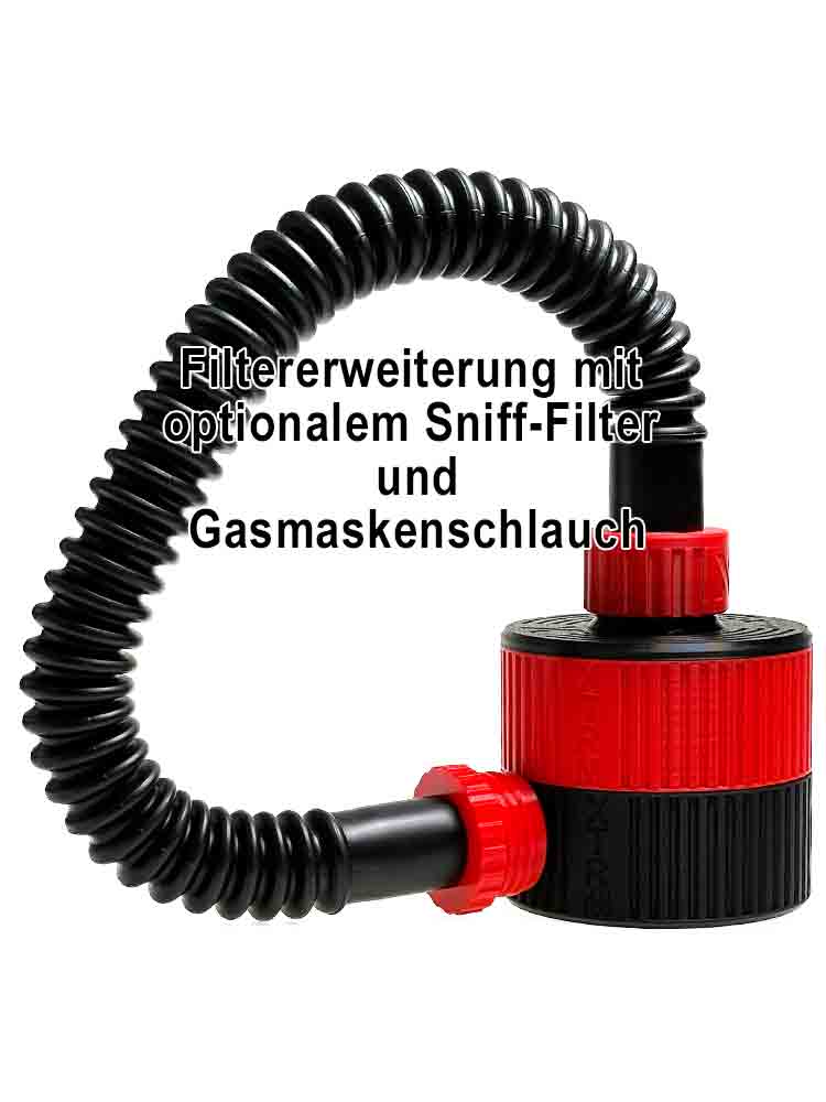 XTRM MAXXX Adapter-Filter rot