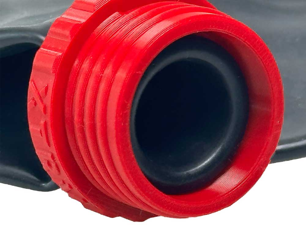 XTRM Breathplaykit Atembeutel 3 Ltr. schwarz-rot