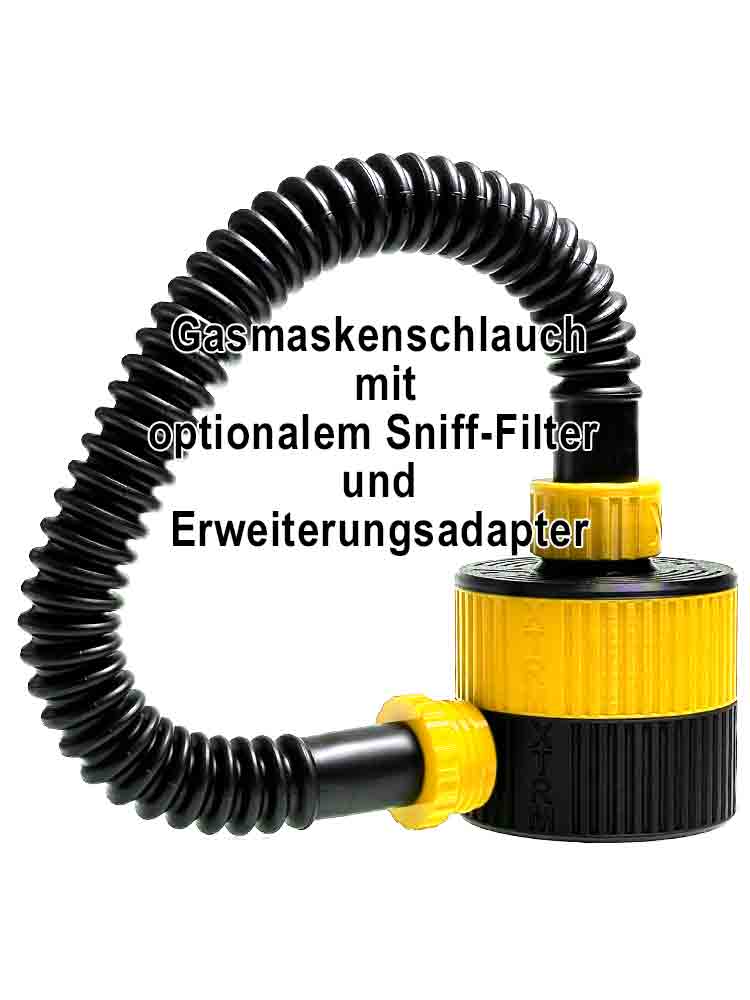 XTRM Rubber Schlauch 50 cm gelb