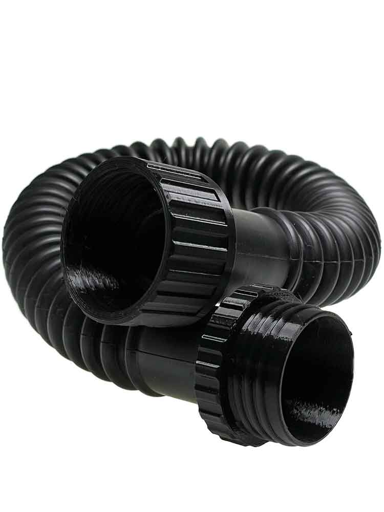 XTRM Rubber Schlauch 50 cm schwarz
