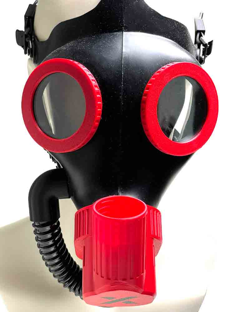 XTRM Soaker Piss Maske rot