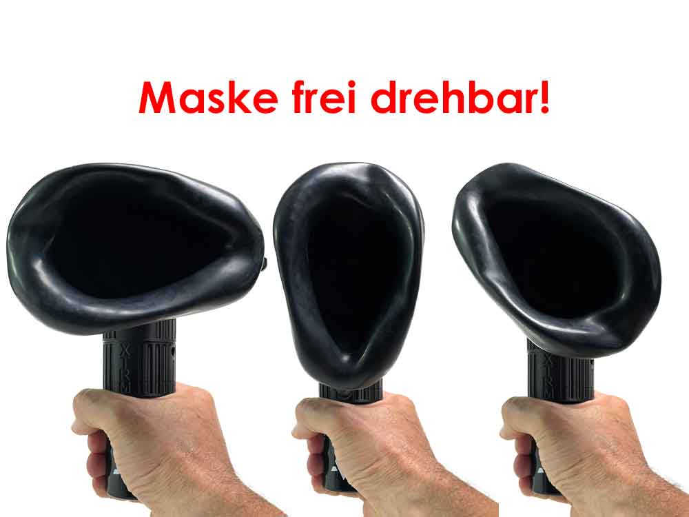 XTRM Ultimate Aroma Maske schwarz