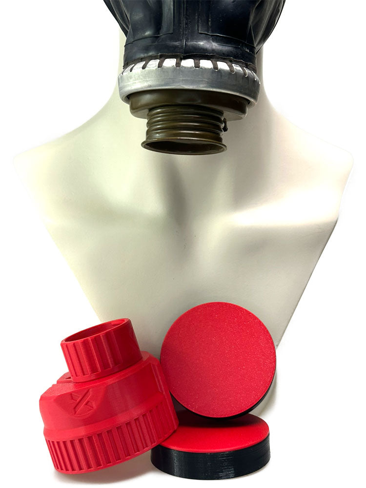 XTRM XP 6 Rubber Maske rot