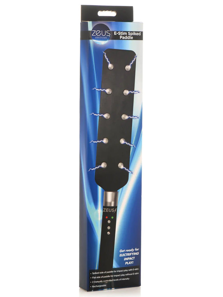 ZEUS E-Stim Spiked Paddel