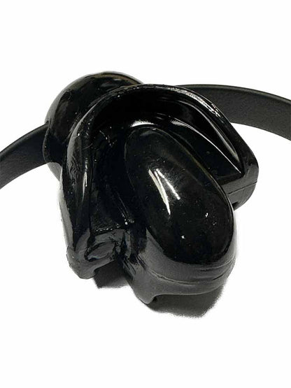 Zungenknebel one size - schwarz