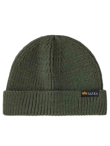 Alpha Industries Beanie DOCKERS - dark olive 